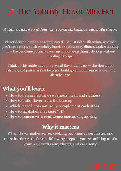 The Yuhmly Flavor Guide ‎ ‎ ‎ ‎ ‎ ‎ ‎ ‎ ‎ ‎ ‎ ‎ ‎ ‎ ‎ ‎ ‎ ‎ ‎ ‎ ‎ ‎ ‎