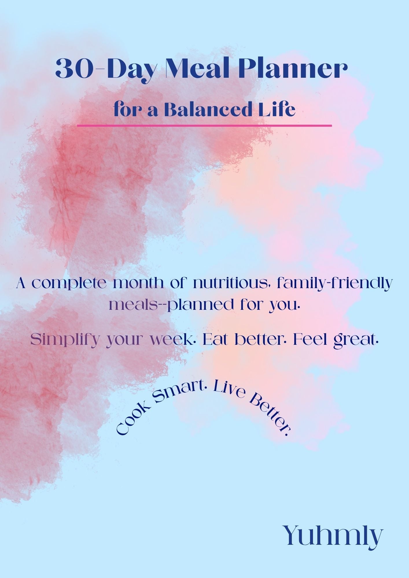 The Yuhmly Monthly Planner